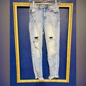 Kancan Distressed Light Blue Women's Jeans